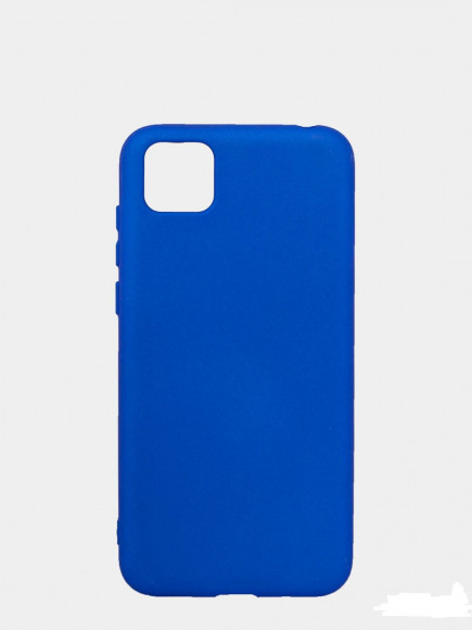 Накладка для Huawei Honor 9S Silicone cover синяя