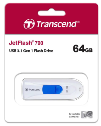 USB флеш накопитель Transcend 64GB JetFlash 790