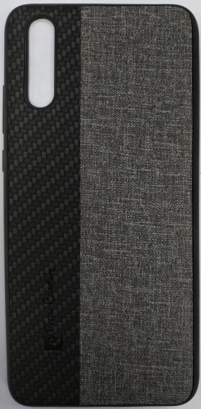Накладка для Huawei P20  силикон ткань с логотипом