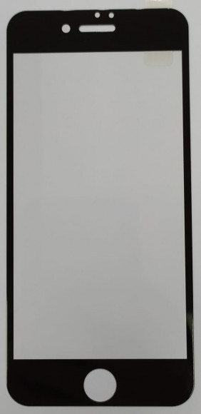 Защитное стекло для iPhone 7/8 2D чёрное