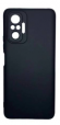 Накладка для Xiaomi Redmi Note 10 Pro/Pro Max Silicone cover черная