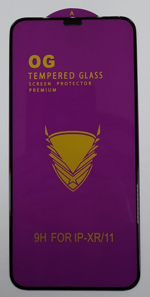 Защитное стекло для iPhone 11/XR 6.1" OG Purple чёрное