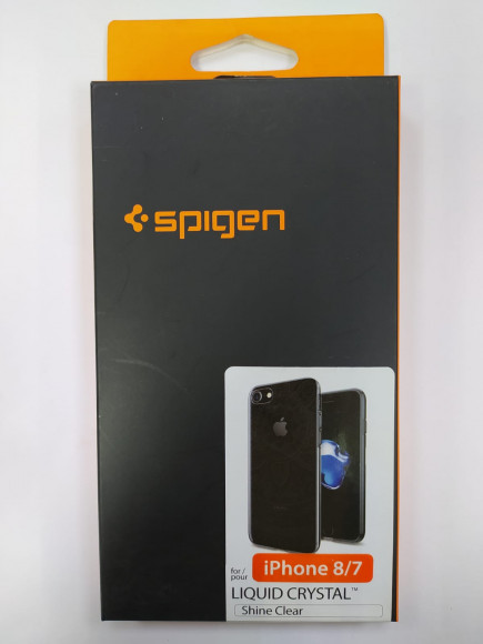 Клип-кейс Spigen для iPhone 7 Liquid Crystal Shine, прозрачный (042CS20959)