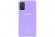 Накладка для Samsung Galaxy A02S/M02S Silicone cover лаванда
