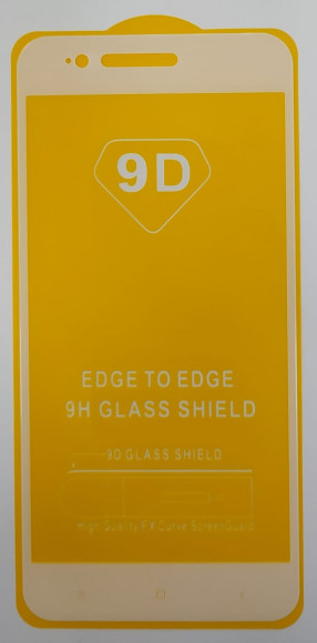 Защитное стекло для Xiaomi Mi 5X/A1 9D белое