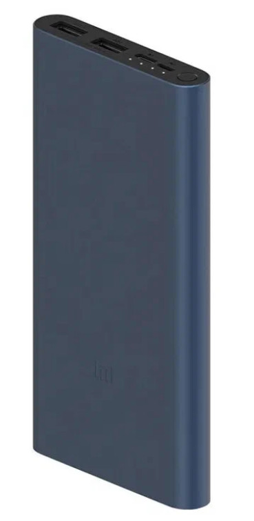 Powerbank Xiaomi 10000 мАч 2USB+Type-C 22,5W Fast Charge (PB100DZM) темно-синий