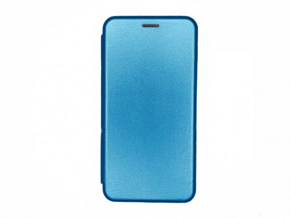 Чехол-книжка Samsung Galaxy A01 Fashion Case кожаная боковая голубая