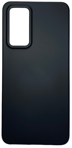 Накладка для Xiaomi Mi 12 Lite Silicone cover без логотипа черная