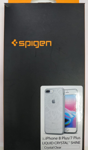 Клипкейс Spigen для iPhone 7 Plus Liquid Crystal Shine, прозрачный (043CS20961)