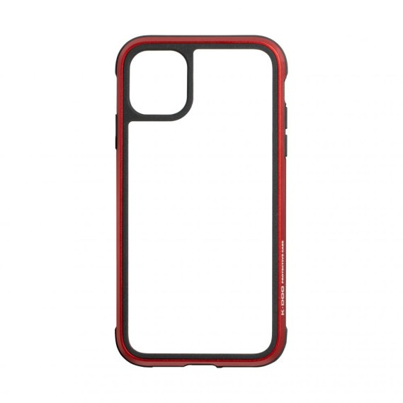 Накладка для iPhone 11 K-Doo Ares пластик красно-белая