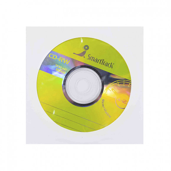 Диск SmartTrack CD-RW 700MB в конверте