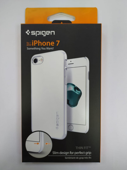 Клип-кейс Spigen для iPhone 7 Thin Fit , ультра-белый (042CS21037)