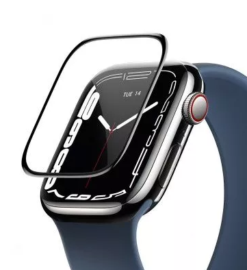 Защитное стекло для Apple Watch 7 "44" Hoco A30 черное