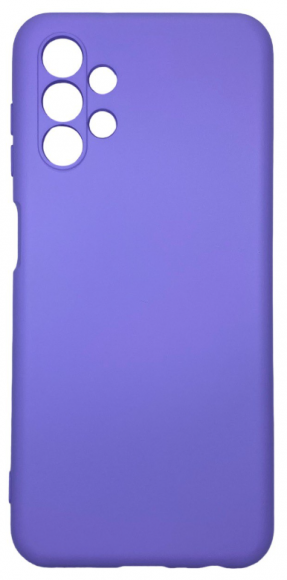 Накладка для Samsung Galaxy A13 4G Silicone cover без логотипа лаванда