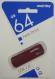USB флеш накопитель Smartbuy 64GB CLUE Burgundy (SB64GBCLU-BG)