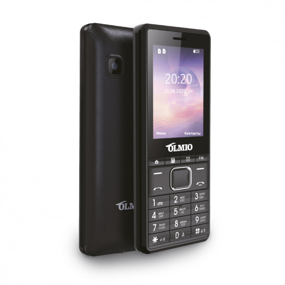 Мобильный телефон Olmio A25 2,4"/800 mAh/FM/камера/фонарик/MicroSD сине-черный