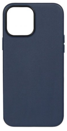 Накладка для iPhone 14 Pro Max K-Doo Noble кожаная темно-синяя