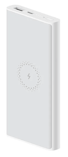 Powerbank с функцией беспроводной зарядки Xiaomi YOUTH 10000 мАч USB+C (VXN4279CN/WPB15PDZM) белый