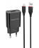 Сетевое зарядное устройство Borofone BA20A Sharp + кабель MicroUSB, черный