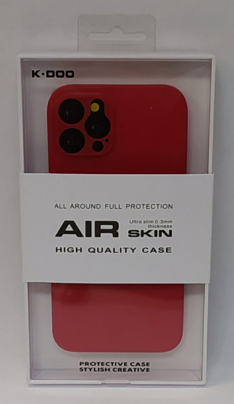 Накладка для iPhone 12 Pro 6.1" K-Doo Air Skin силикон красная