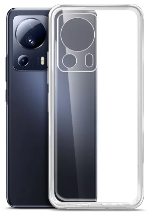 Чехол-накладка силикон 1.5мм Xiaomi 13 Lite прозрачный