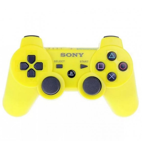 Bluetooth-контроллер для Playstation 3 Dualshock 3, желтый
