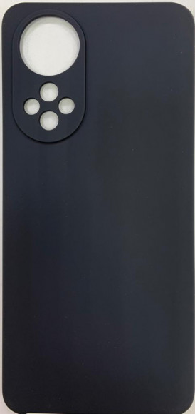 Накладка для Huawei Honor 50/Nova 9 Silicone cover без логотипа чёрная