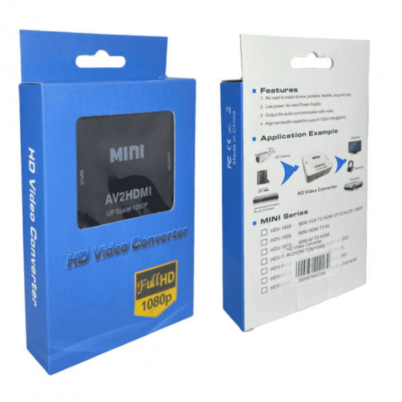 HD Video Converter AV2HDMI 720p/1080p