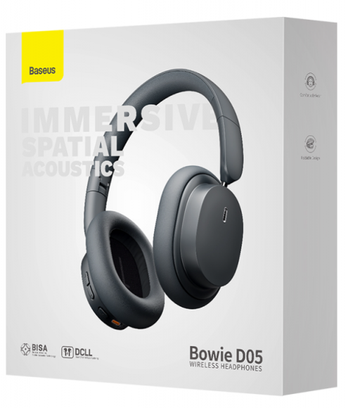 Bluetooth-наушники Baseus Bowie D05 (NGTD020213) серый