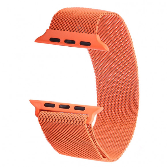 Сменный браслет для Apple Watch 38-40mm Milano №19 оранжевый