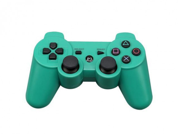 Bluetooth-контроллер для Playstation 3 Dualshock 3, зеленый