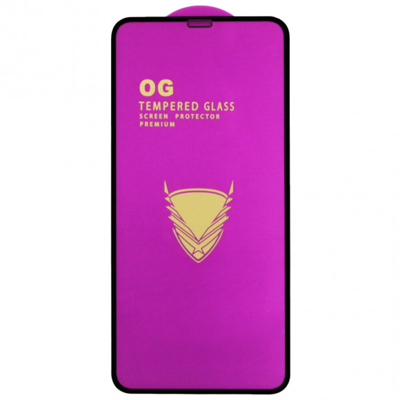 Защитное стекло для Xiaomi Pocophone M5 OG Purple черное
