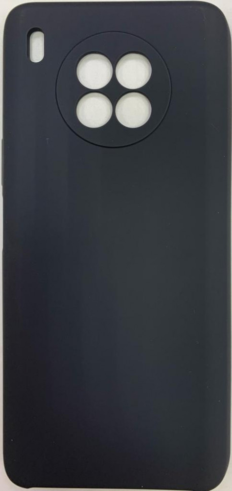 Накладка для Huawei Honor 50 Lite/Nova 8i Silicone cover без логотипа чёрная