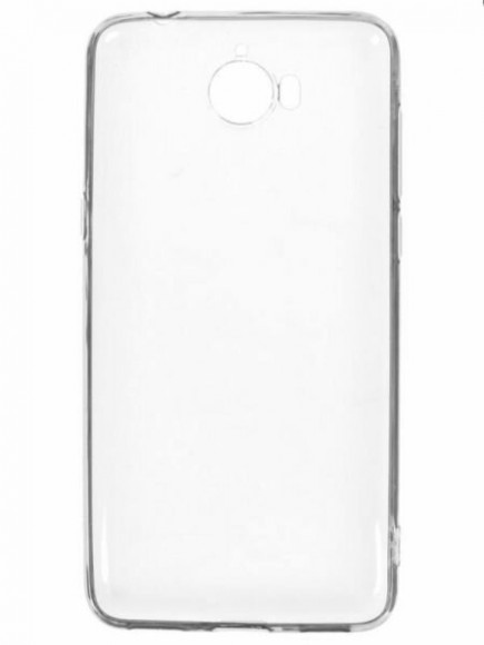 Чехол-накладка силикон 0.33мм Huawei Y5 (2017) прозрачный
