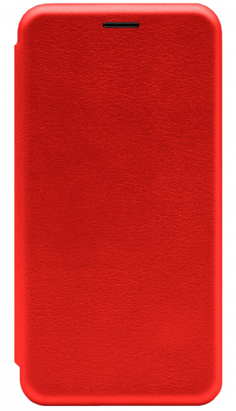 Чехол-книжка Xiaomi redmi A1 Fashion Case кожаная боковая красная