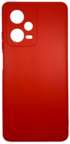 Накладка для Xiaomi Redmi Note 12 силикон матовый красный