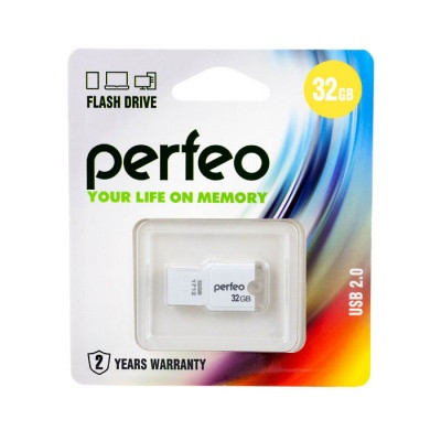 USB флеш накопитель Perfeo 32GB M03 White