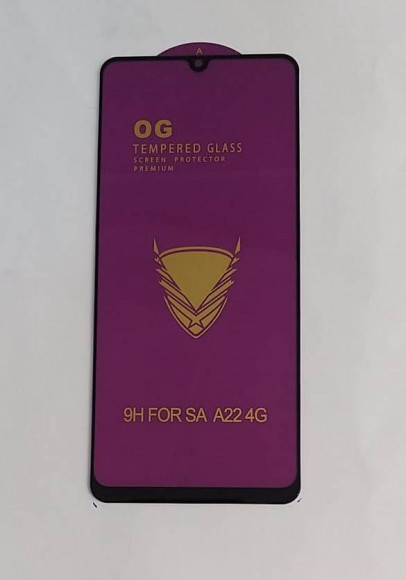 Защитное стекло для Samsung Galaxy A32 OG Purple черное