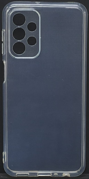 Чехол-накладка силикон 2.0мм Samsung Galaxy A23 4G прозрачный