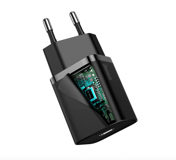 Сетевое зарядное устройство Baseus Super Si 20W CCSUP-B01, черный 