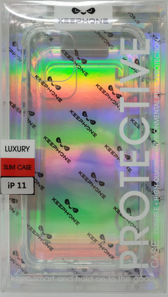Накладка для iPhone 11 Keephone Armor series силикон прозрачный
