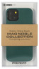Накладка для iPhone 13 K-Doo Mag Noble кожаная зелёная