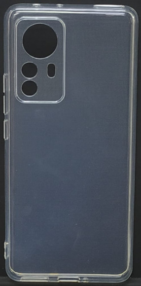 Чехол-накладка силикон 2.0мм Xiaomi Mi 12 Pro прозрачный