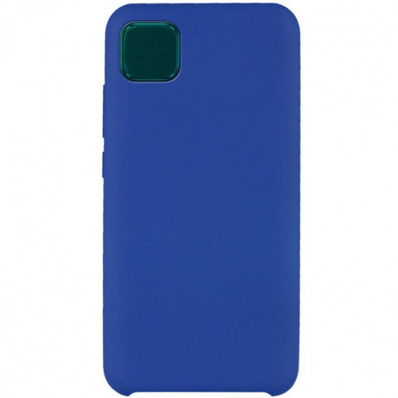 Накладка для Huawei Y5P Silicone cover синяя