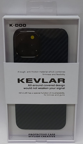 Накладка для iPhone 12 Pro K-Doo Kevlar пластик синяя