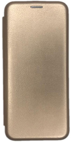Чехол-книжка Huawei Honor X8A Fashion Case кожаная боковая золотая