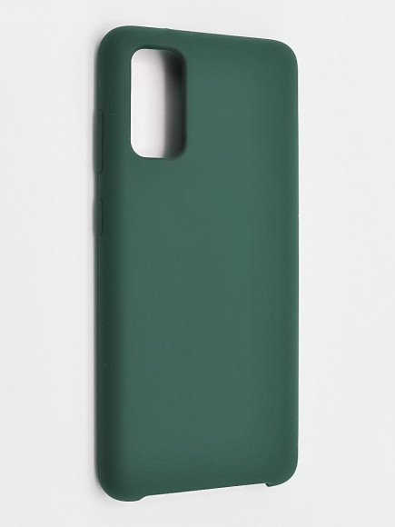 Накладка для Samsung Galaxy A02S/M02S Silicone cover зеленая
