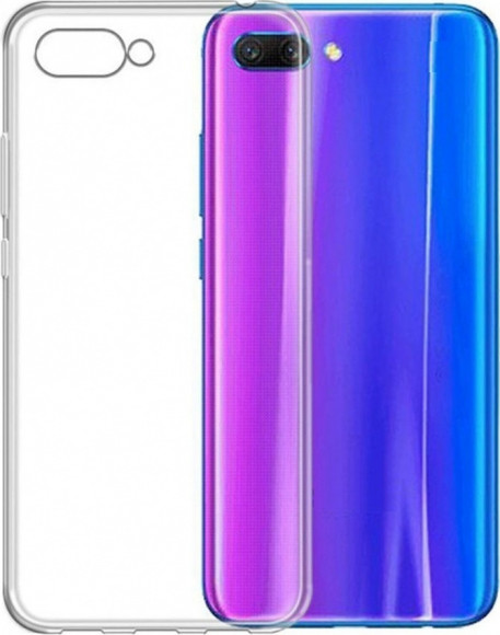 Чехол-накладка силикон 0.5мм Huawei Honor 10 прозрачный