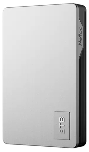 Внешний жесткий диск 2TB Netac K338  2.5" USB 3.0 серый