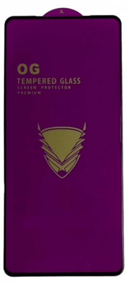 Защитное стекло для Samsung Galaxy A71 OG Purple черное
